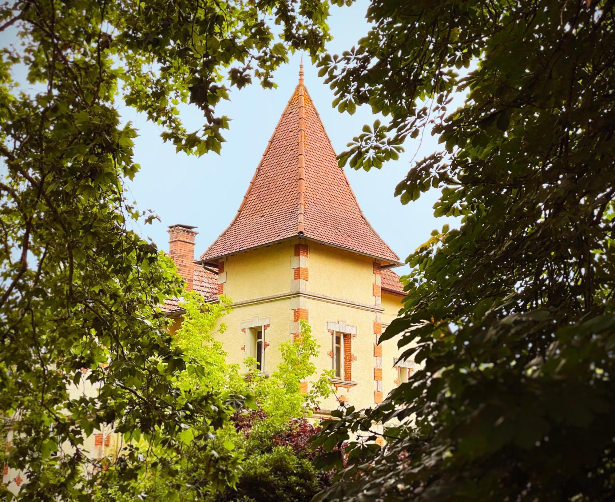 Petit Chateau Le Piot Bed and Breakfast Fleurance Exteriör bild